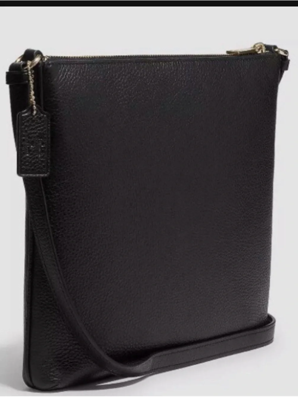 Coach leather shoulder